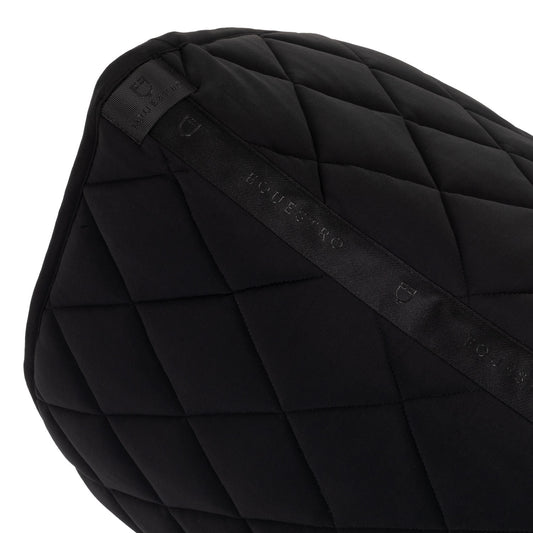 Mantilla de doma en tejido técnico con logotipo de pedrería