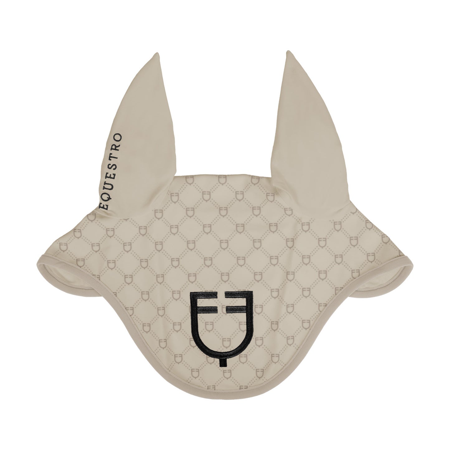 Sottosella Equestro in Tessuto Tecnico – Trapuntatura a Rombi, Monogram Taupe | El gaucho sport