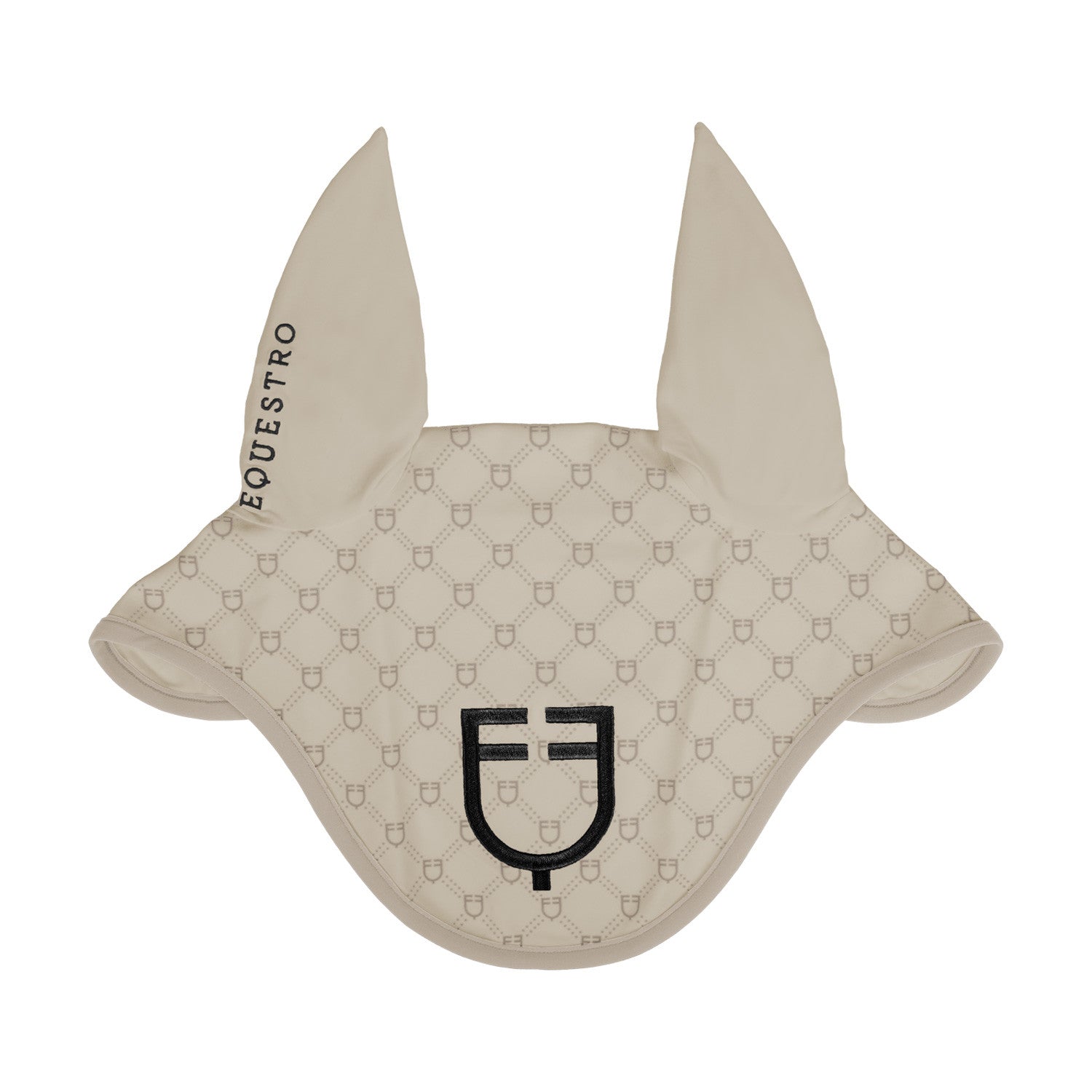 Sottosella Equestro in Tessuto Tecnico – Trapuntatura a Rombi, Monogram Taupe | El gaucho sport