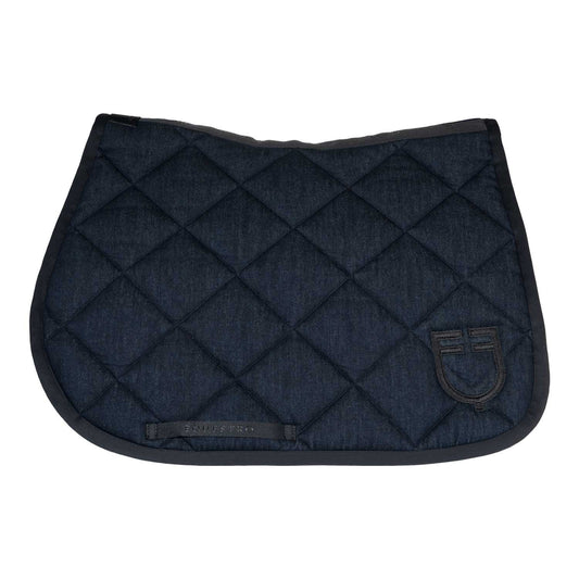 Sudadero de salto en tejido técnico efecto denim