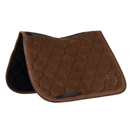 Sottosella da dressage effetto scamosciato con strass Equestro | El gaucho sport