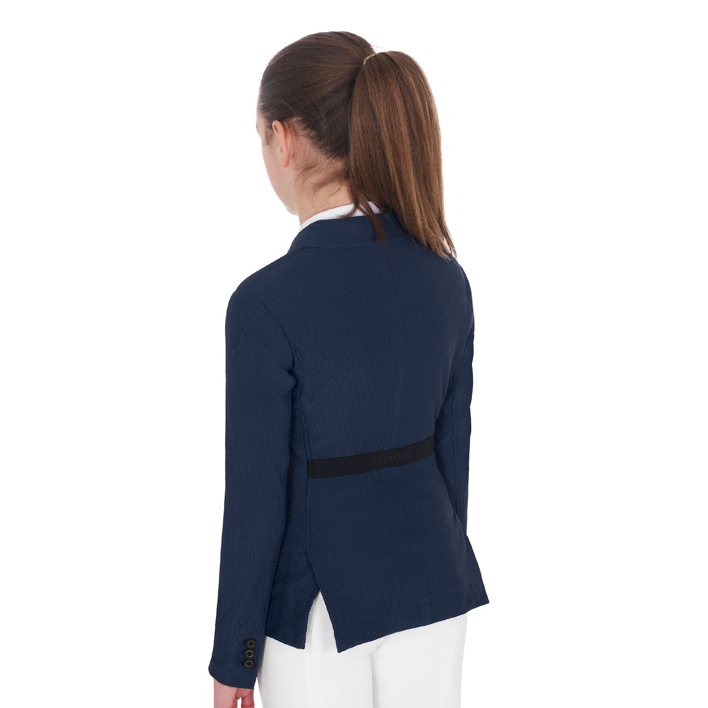 Giacca Bambina Slim Fit Equestro in Tessuto Tecnico Traspirante ed Elasticizzato | El gaucho sport