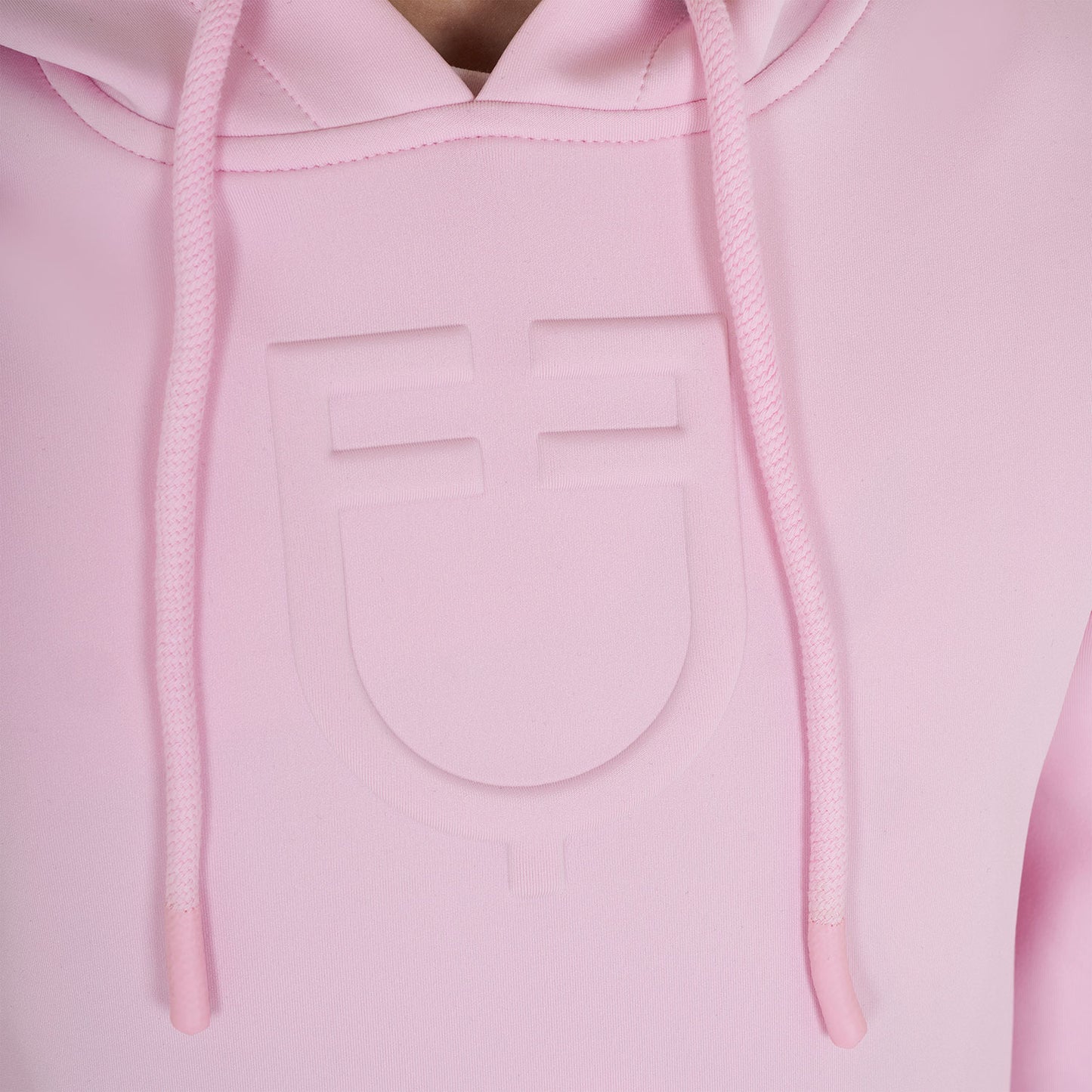 Felpa in Cotone con Cappuccio e Scritta Equestro | El Gaucho Sport