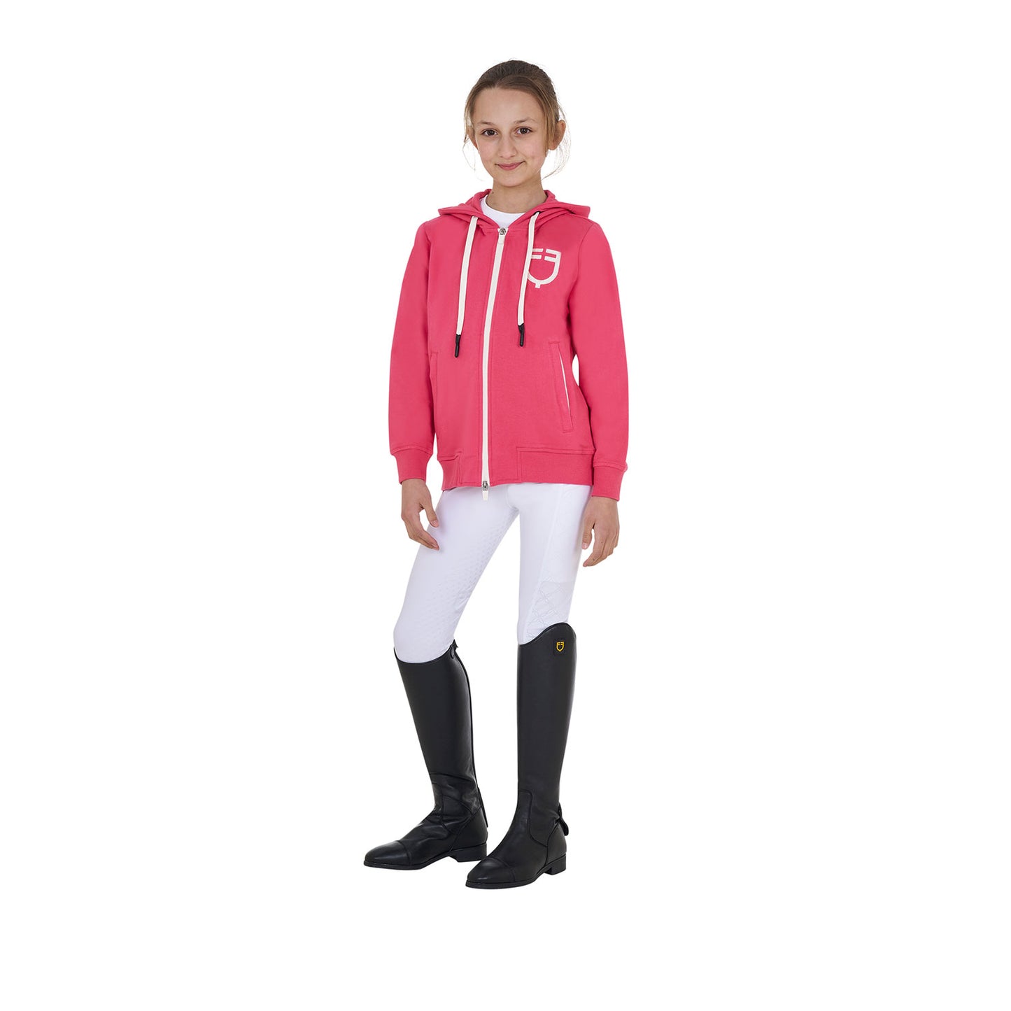 Felpa Bambina con Cappuccio Equestro | El Gaucho Sport