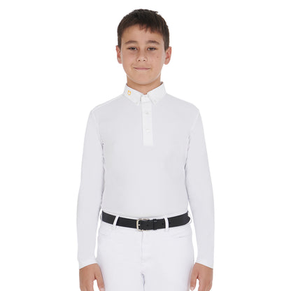 WARM fleece competition polo for children