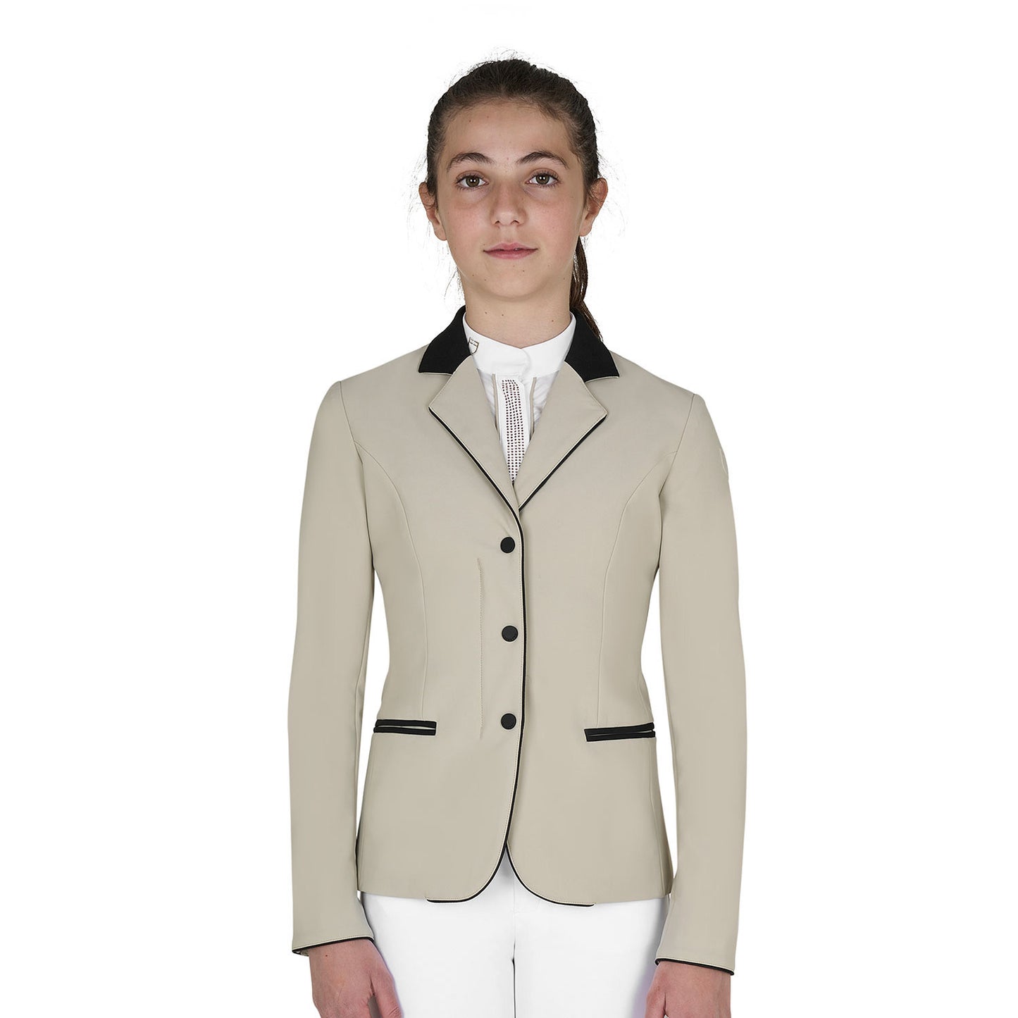 Chaqueta infantil unisex concurso cremallera y botones