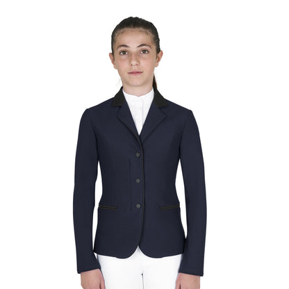Chaqueta infantil unisex concurso cremallera y botones