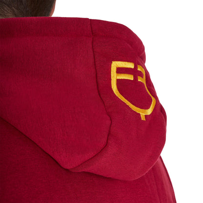 Felpa Uomo Multilogo con Zip | El Gaucho Sport