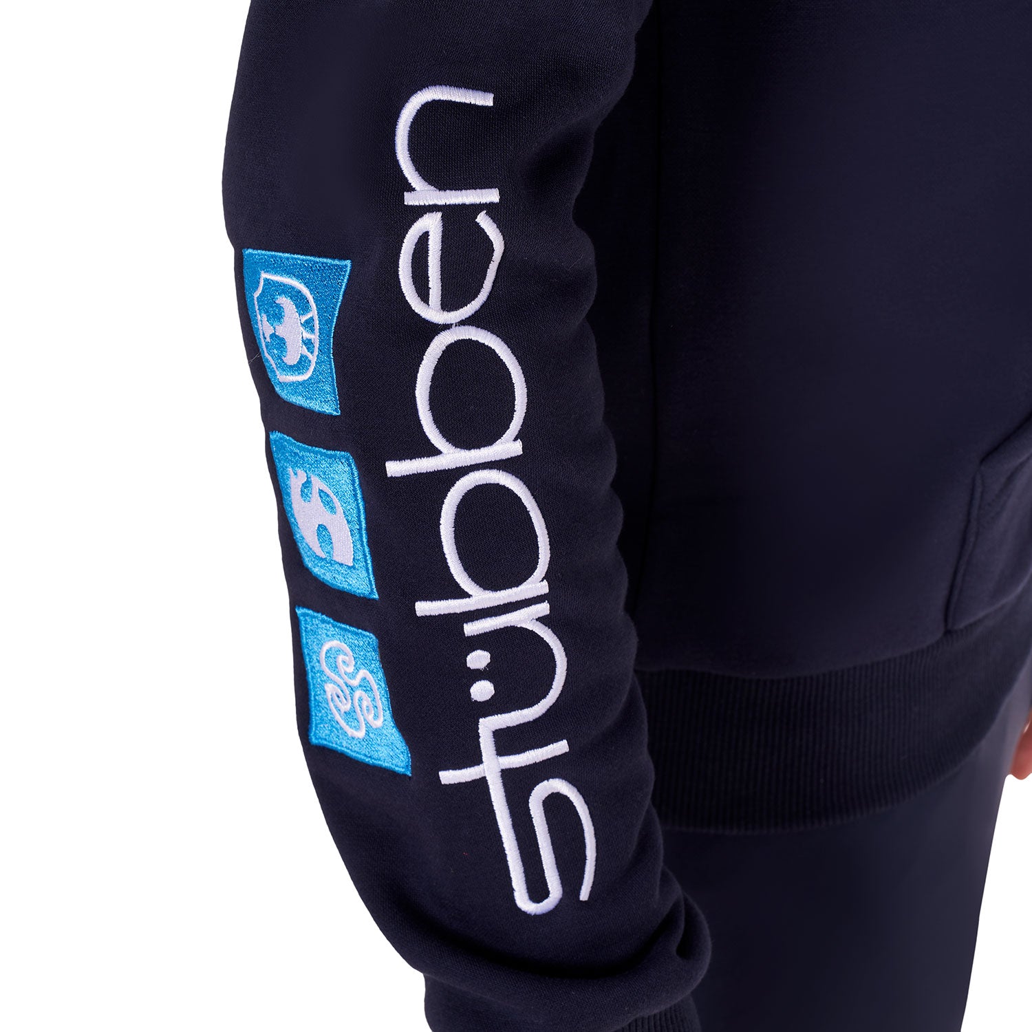 Felpa Uomo Multilogo con Zip | El Gaucho Sport