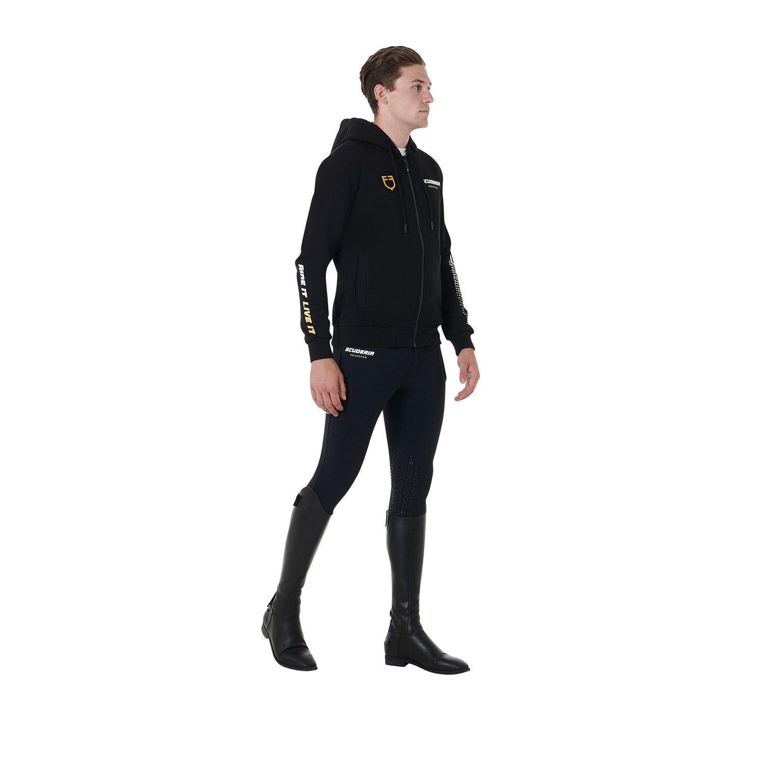 Felpa da Uomo Full Zip con Cappuccio – Comfort e Stile | El Gaucho Sport