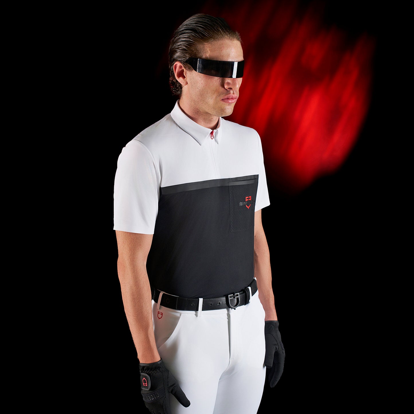 Polo Uomo Maniche Corte Traspirante – Equestro Ridertechnology | El Gaucho Sport