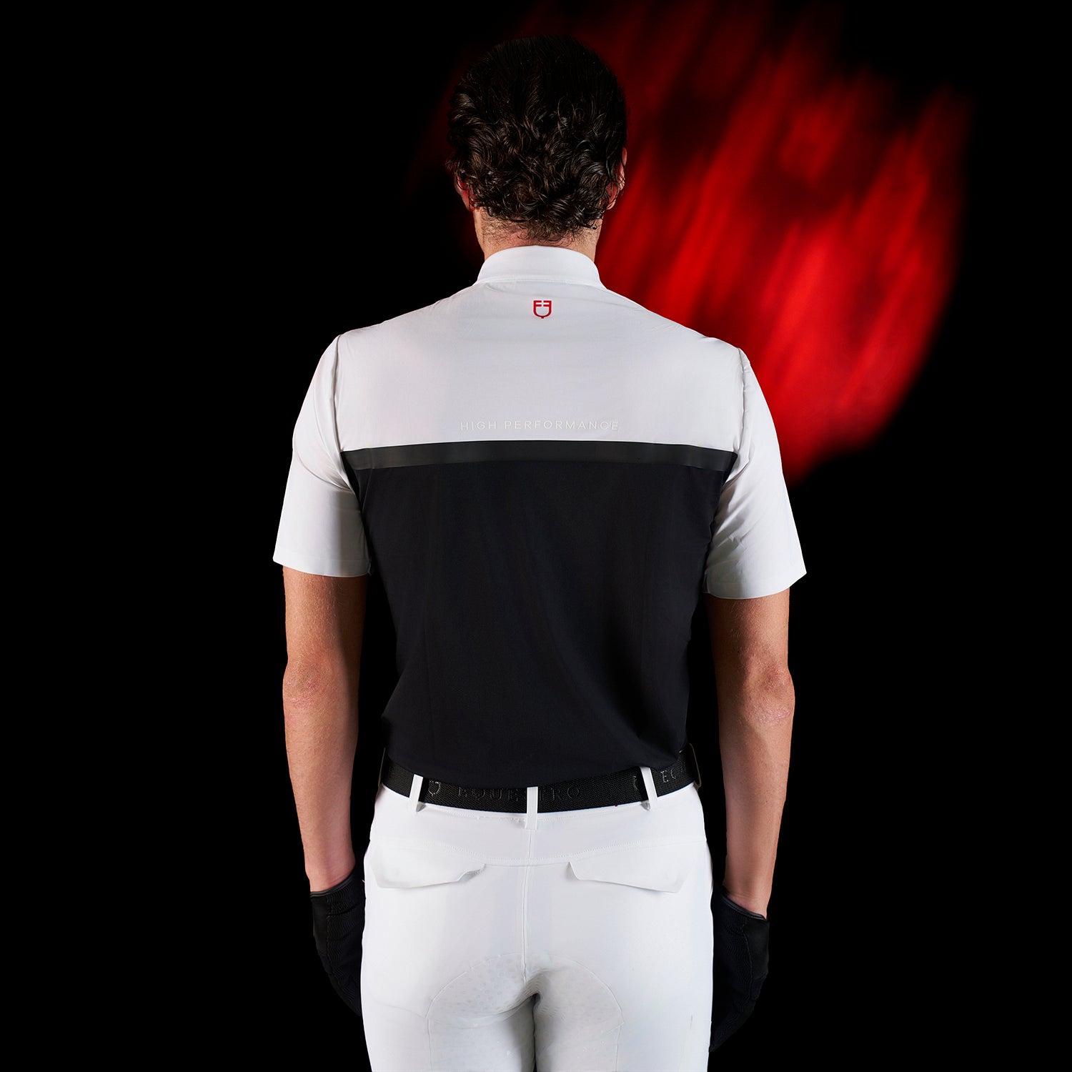 Polo Uomo Maniche Corte Traspirante – Equestro Ridertechnology | El Gaucho Sport