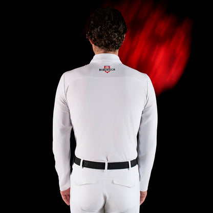 Polo Uomo Slim Fit Maniche Lunghe – Equestro Ridertechnology | El Gaucho Sport