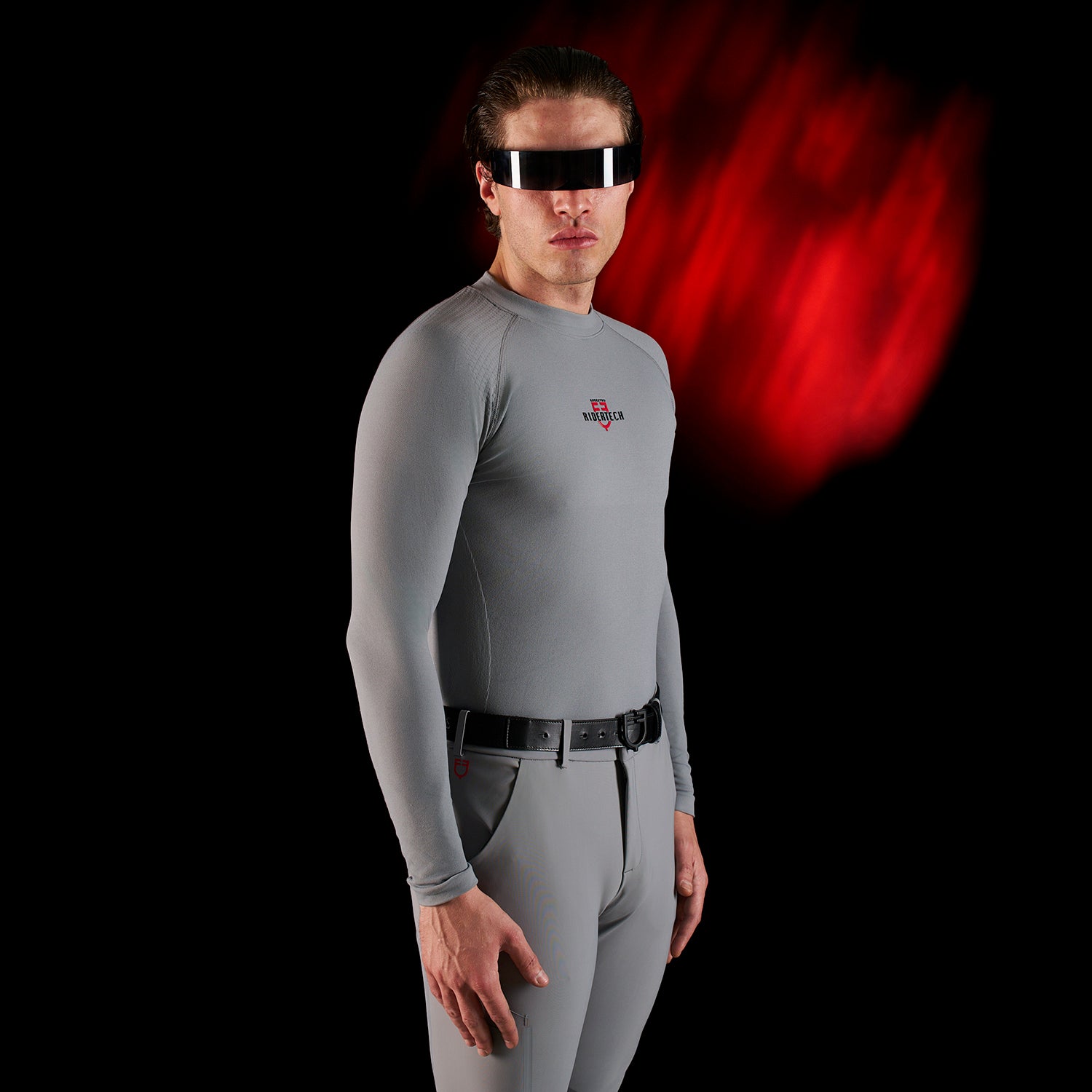 Base Layer Uomo Slim Fit Maniche Lunghe – Equestro Ridertechnology | El Gaucho Sport