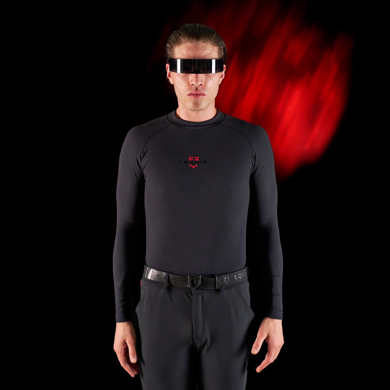 Base Layer Uomo Slim Fit Maniche Lunghe – Equestro Ridertechnology | El Gaucho Sport