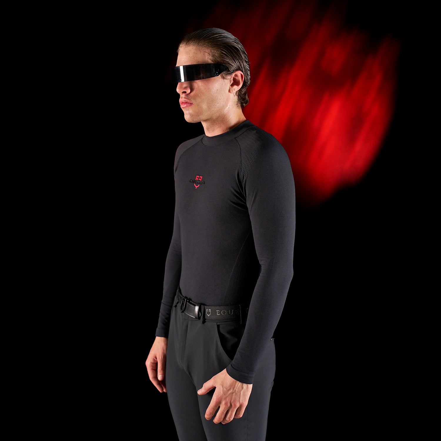 Base Layer Uomo Slim Fit Maniche Lunghe – Equestro Ridertechnology | El Gaucho Sport