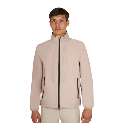 Softshell uomo logo sul dorso
