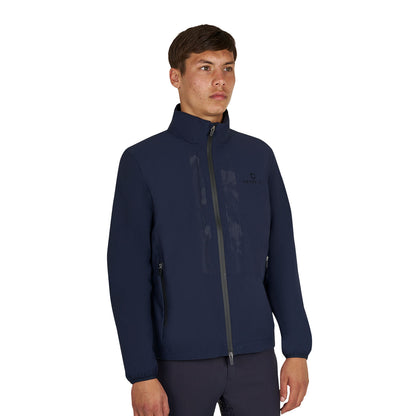 Softshell uomo logo sul dorso