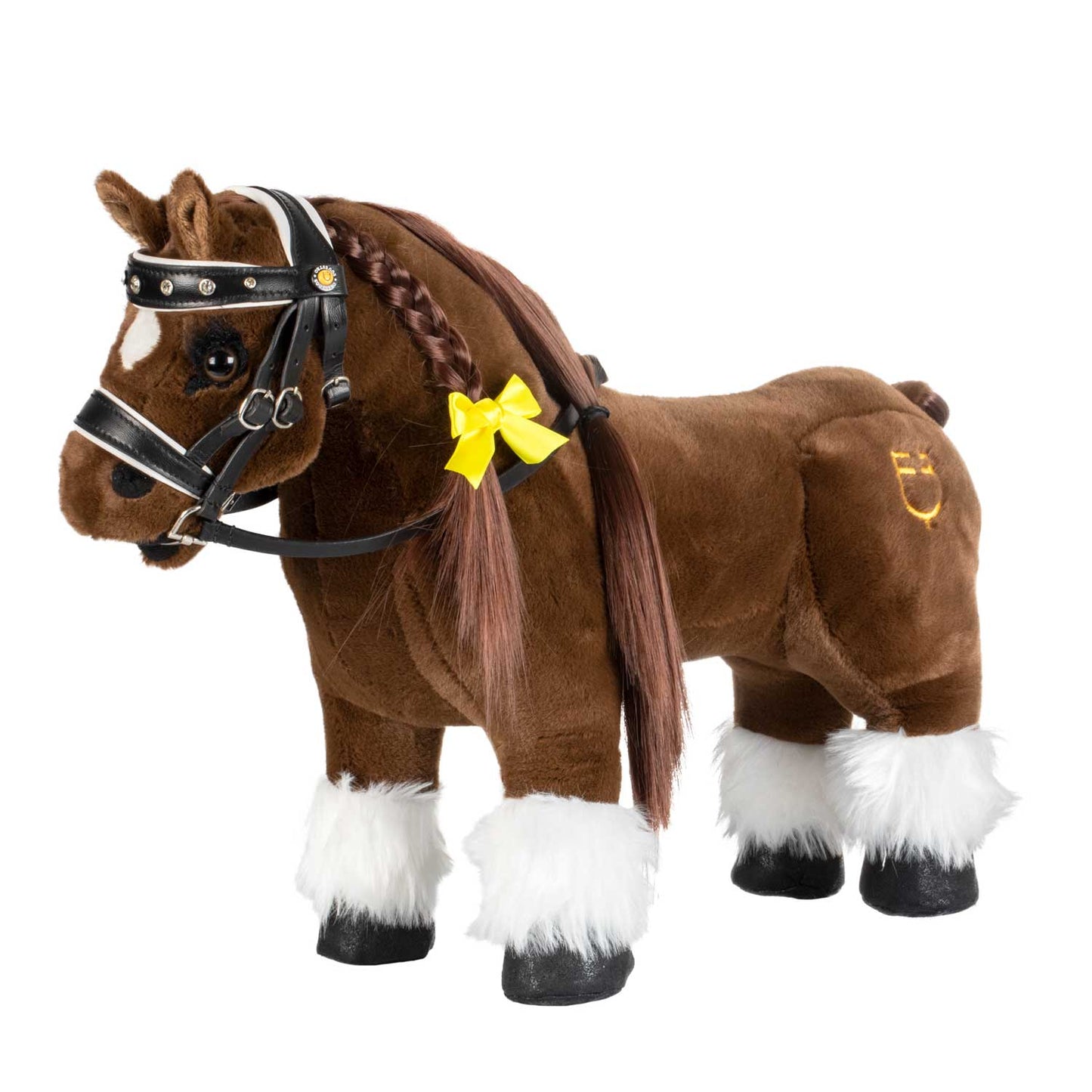 Briglia Dressage Toy Horse Equestro in Cuoio con Strass | El Gaucho