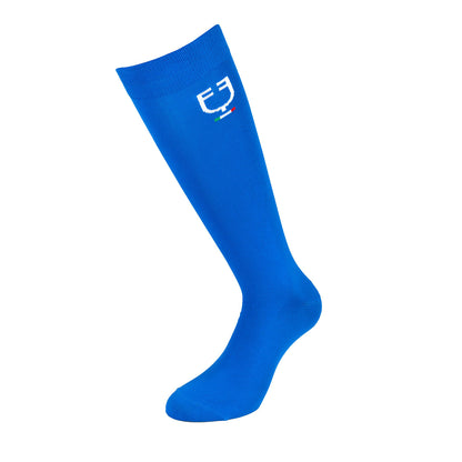 Equestro Calza Tecnica Unisex Basic Light - Calze traspiranti equitazione con rinforzi