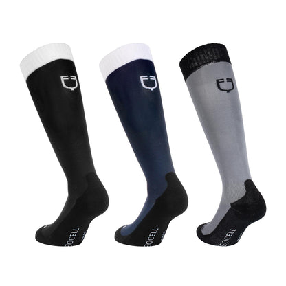 Box 3 pezzi calza tecnica unisex basic | El gaucho sport