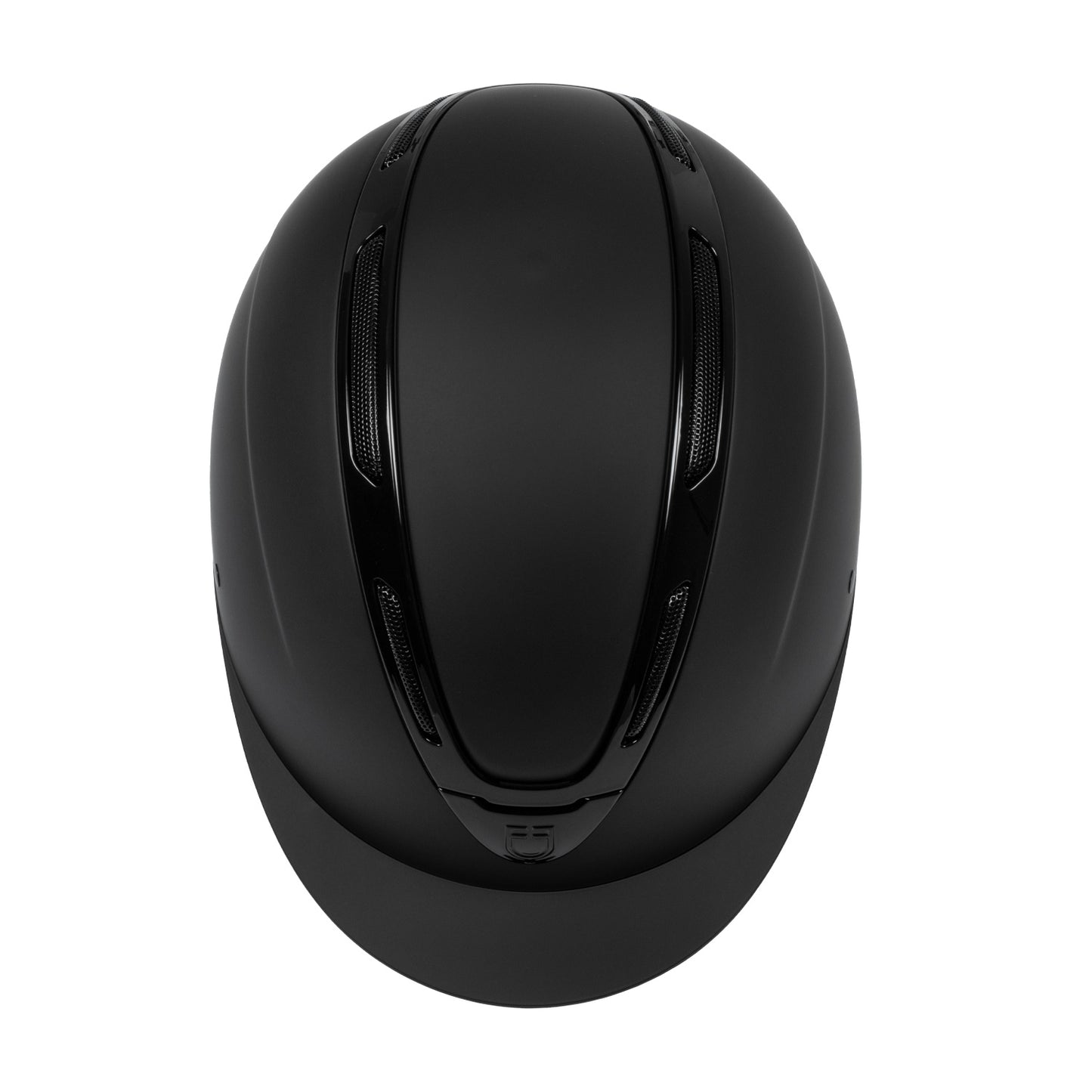 Cap unisex Equestro opaco con regolazione posteriore e ventilazione