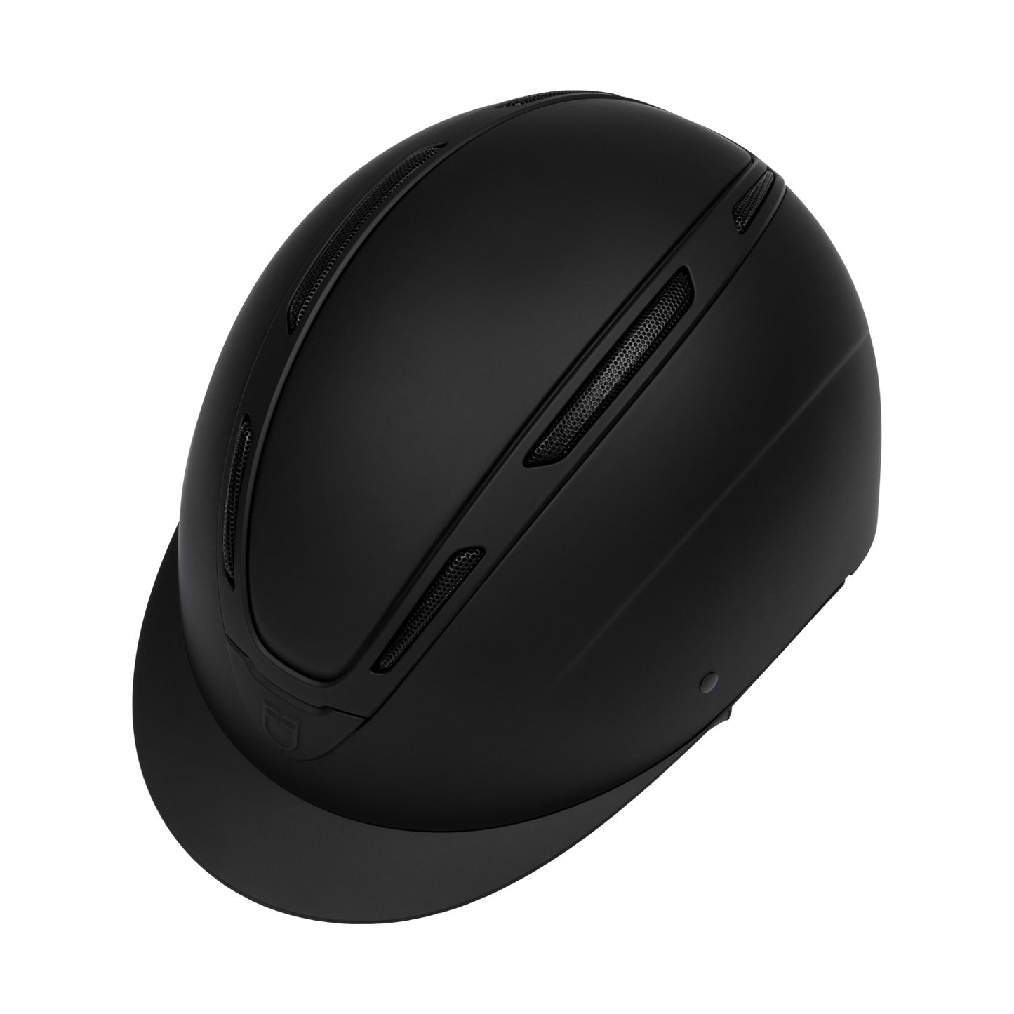 Cap unisex Equestro opaco con regolazione posteriore e ventilazione