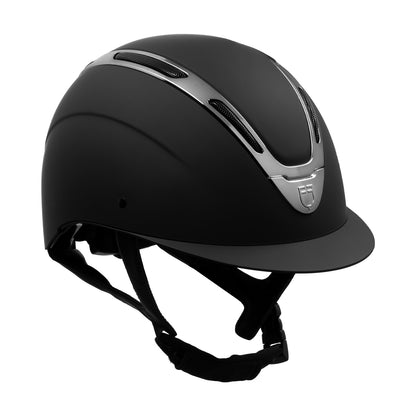 Cap unisex Equestro opaco con regolazione posteriore e ventilazione