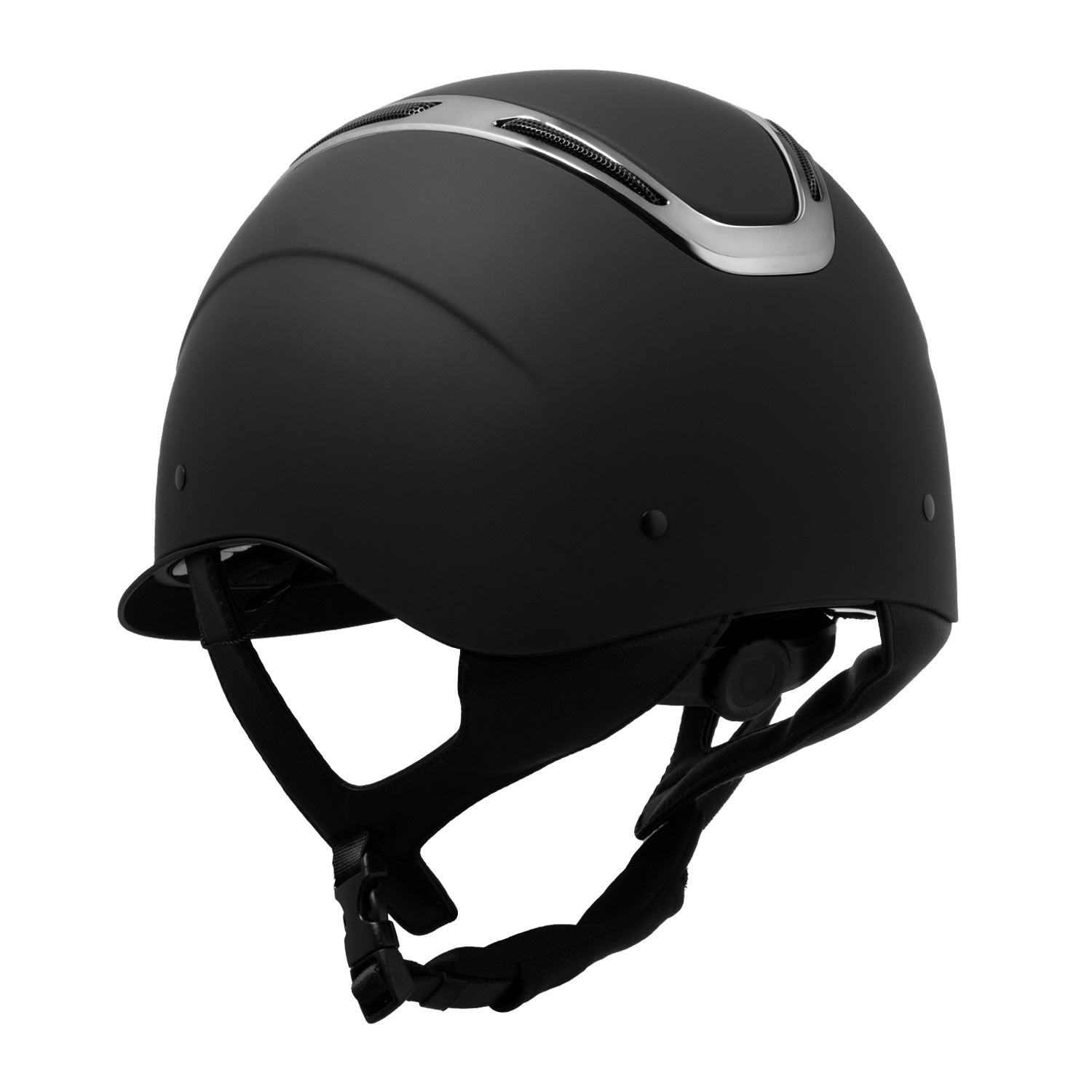 Cap unisex Equestro opaco con regolazione posteriore e ventilazione