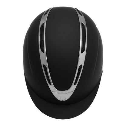 Cap unisex Equestro opaco con regolazione posteriore e ventilazione