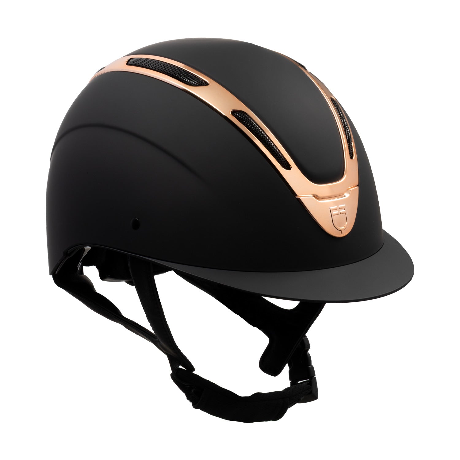Cap unisex Equestro opaco con regolazione posteriore e ventilazione