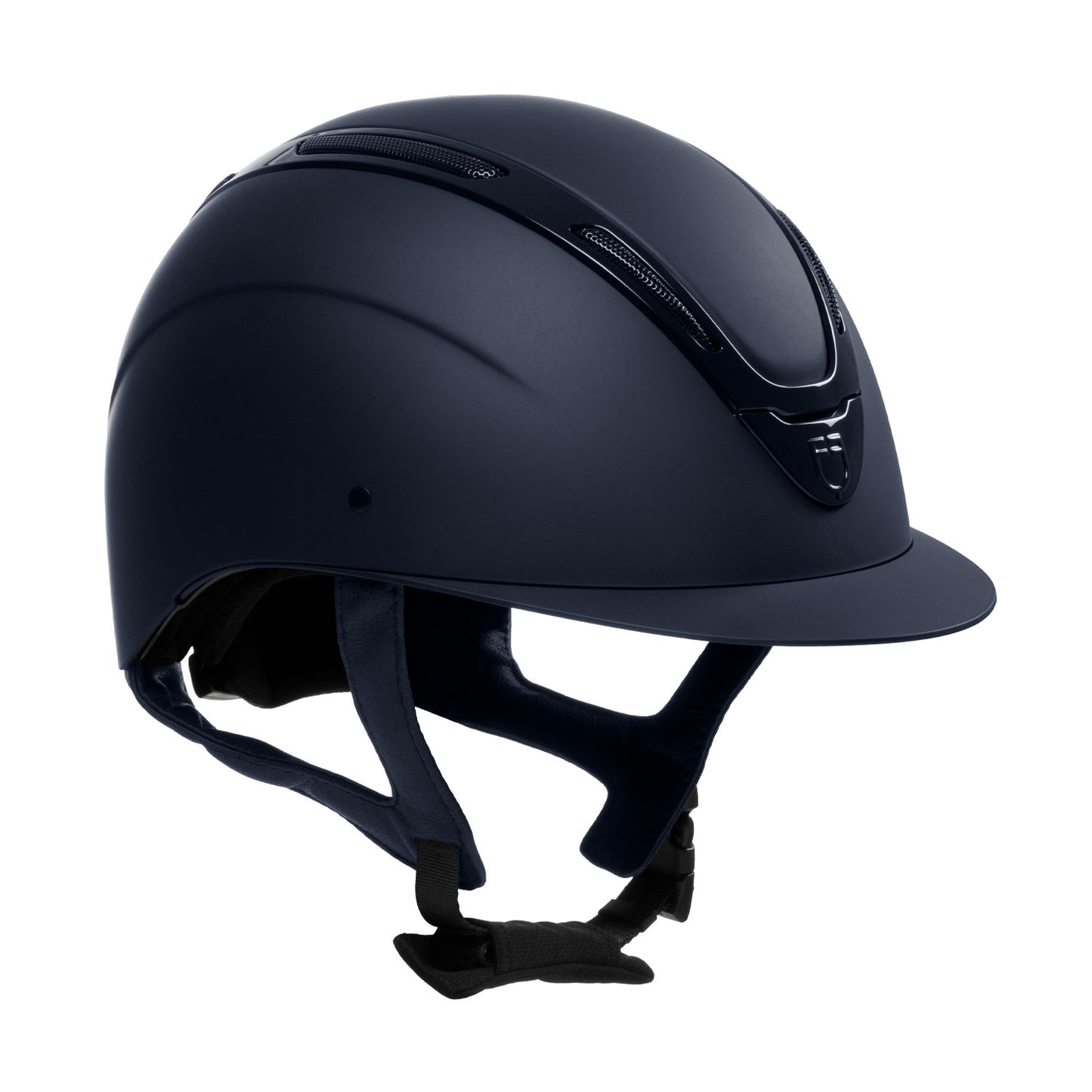 Cap unisex Equestro opaco con regolazione posteriore e ventilazione
