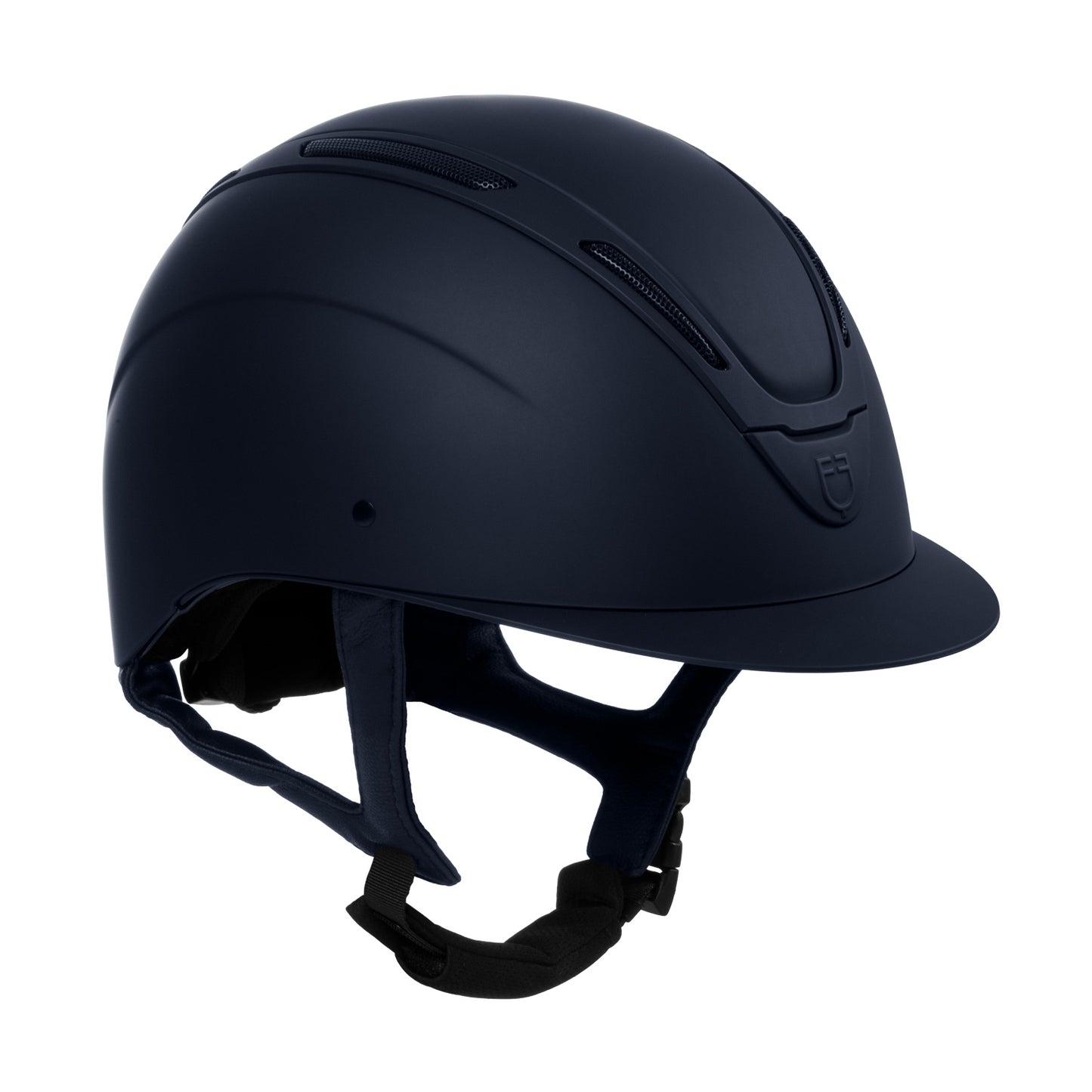 Cap unisex Equestro opaco con regolazione posteriore e ventilazione
