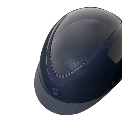 Cap Equestro Lucido con Ventilazione e Regolazione | El gaucho sport