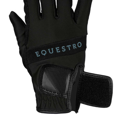 Guanti Equestro in Tessuto Tecnico con Logo Multicolor | El Gaucho Sport