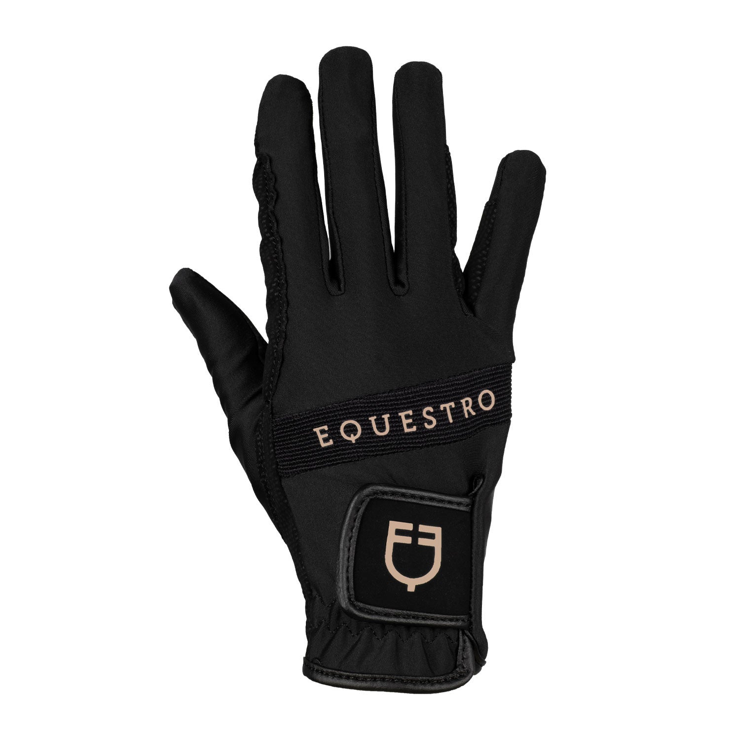 Guanti Equestro in Tessuto Tecnico con Logo Multicolor | El Gaucho