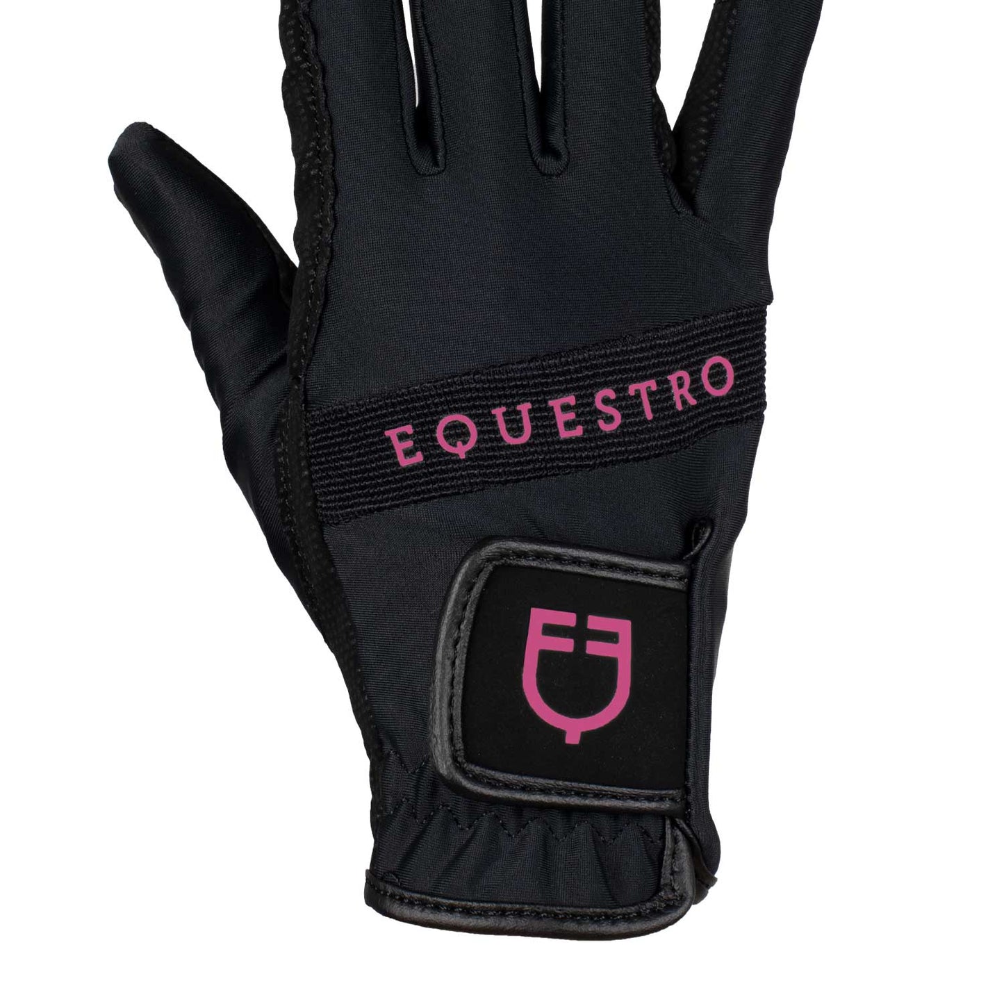 Guanti Equestro in Tessuto Tecnico con Logo Multicolor | El Gaucho Sport