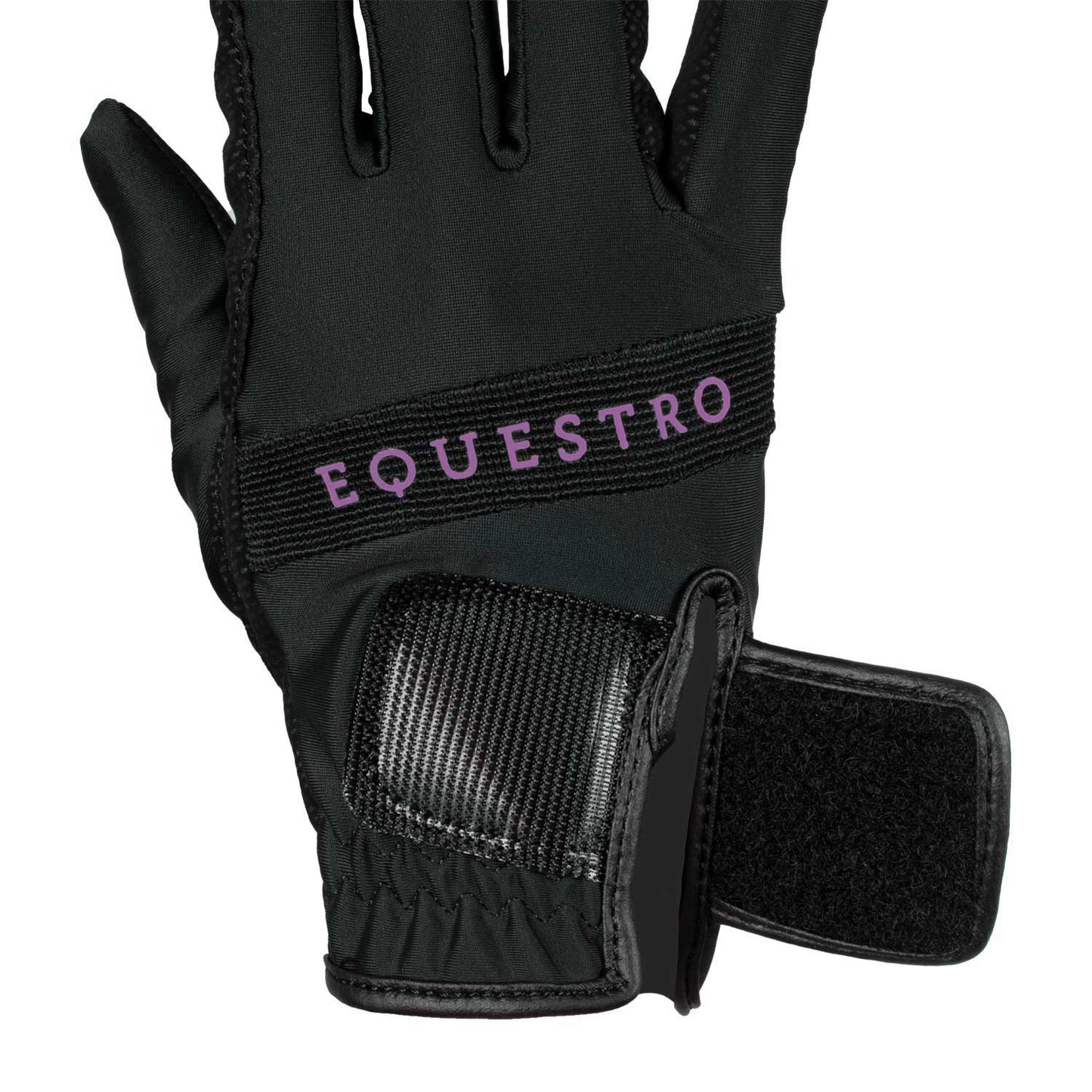 Guanti Equestro in Tessuto Tecnico con Logo Multicolor | El Gaucho Sport