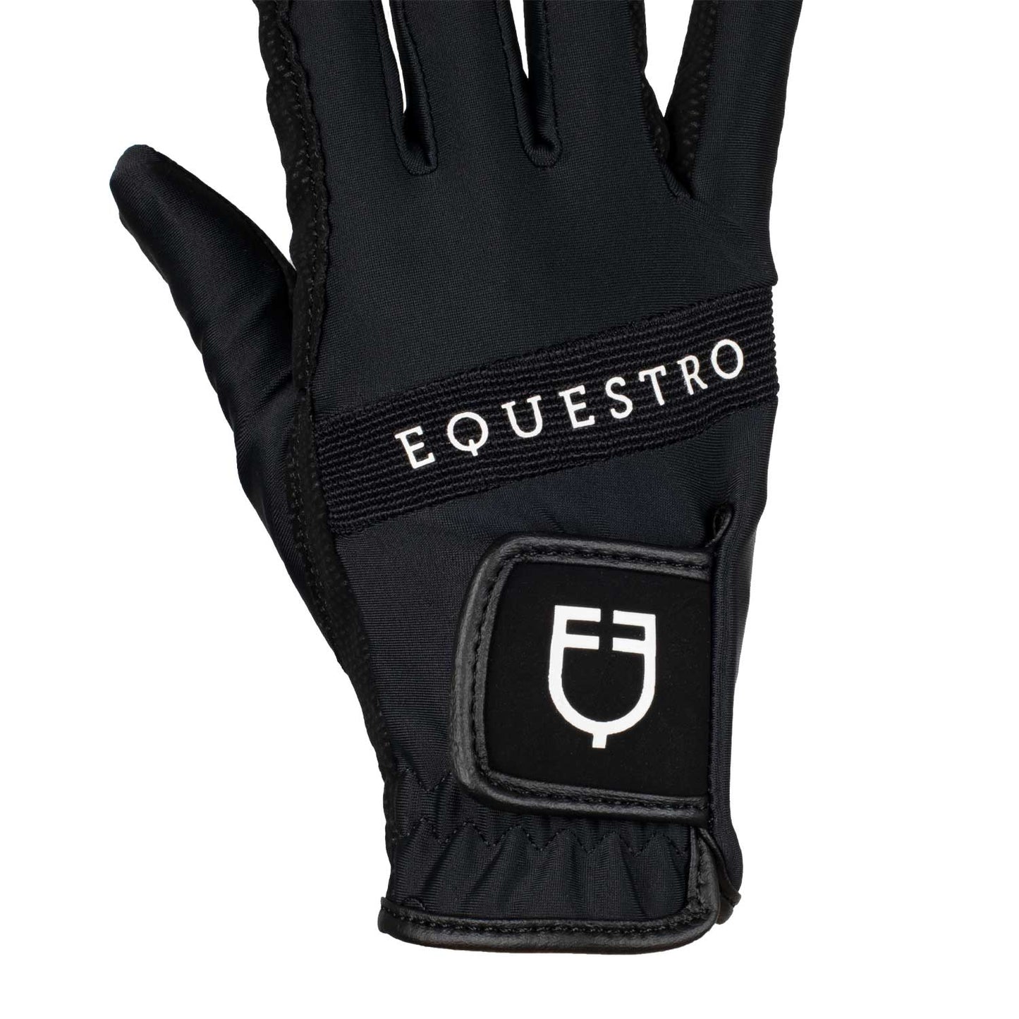 Guanti Equestro in Tessuto Tecnico con Logo Multicolor | El Gaucho Sport