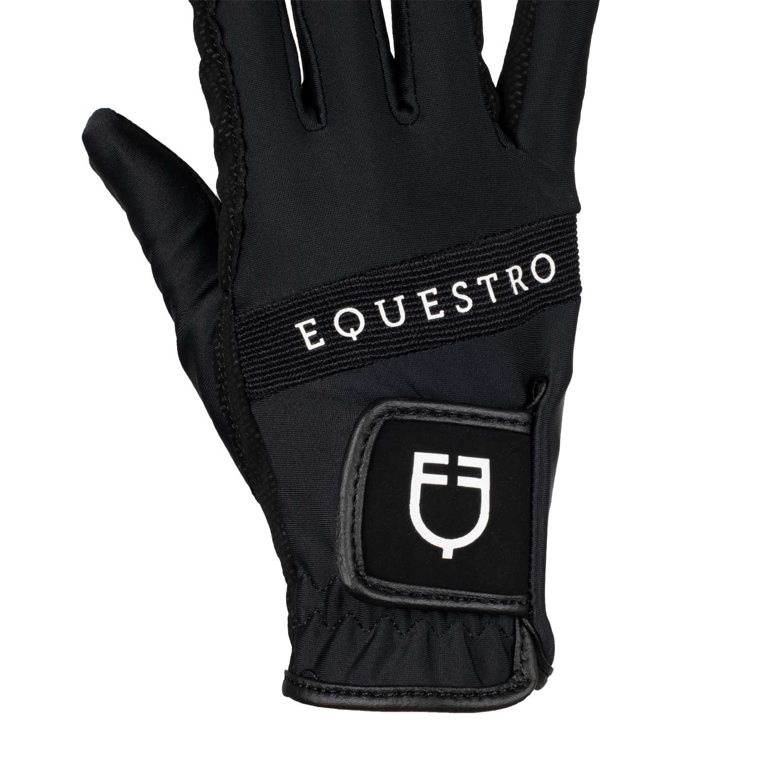 Guanti Equestro in Tessuto Tecnico con Logo Multicolor | El Gaucho Sport