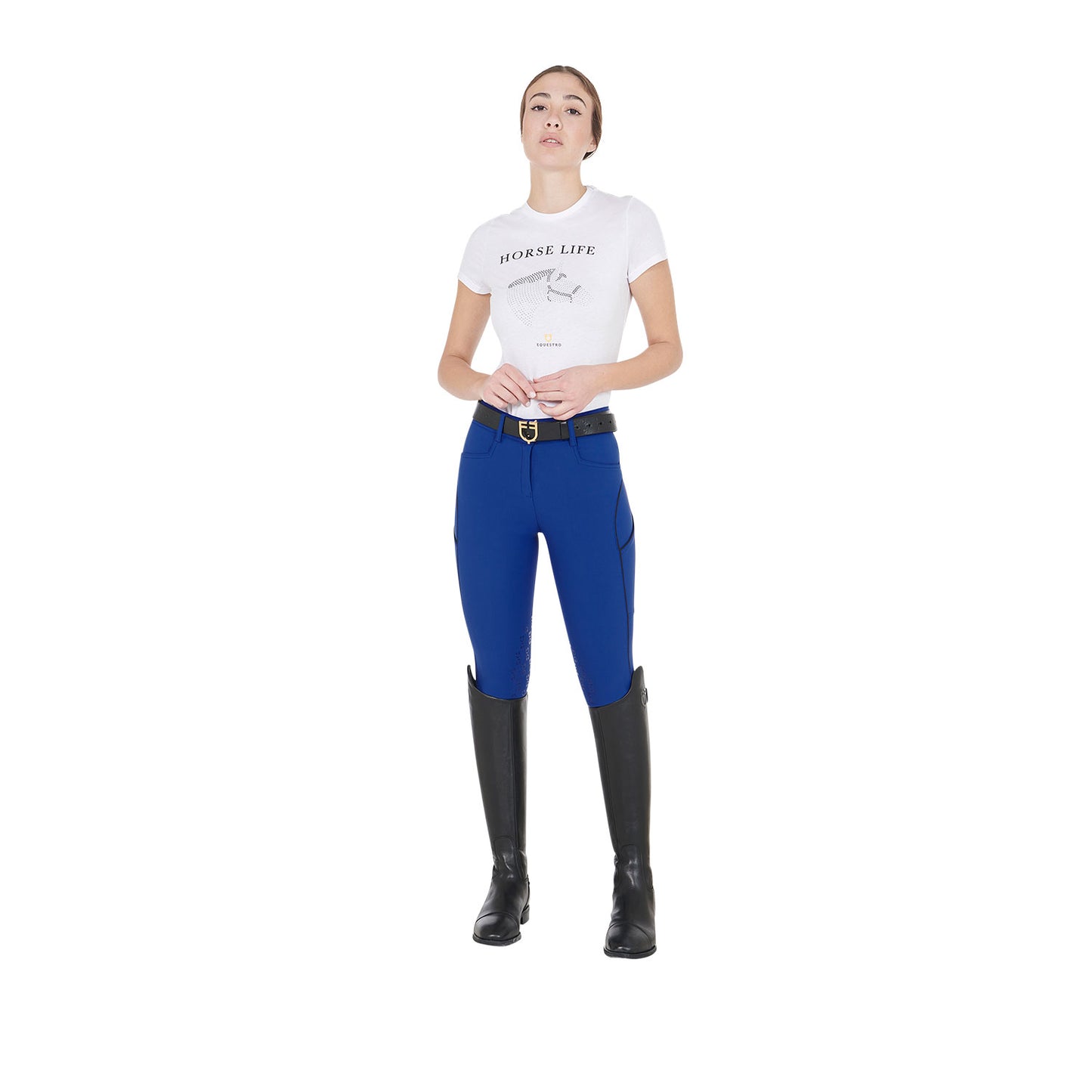 Pantalone Donna Slim Fit | Equestro | El gaucho store