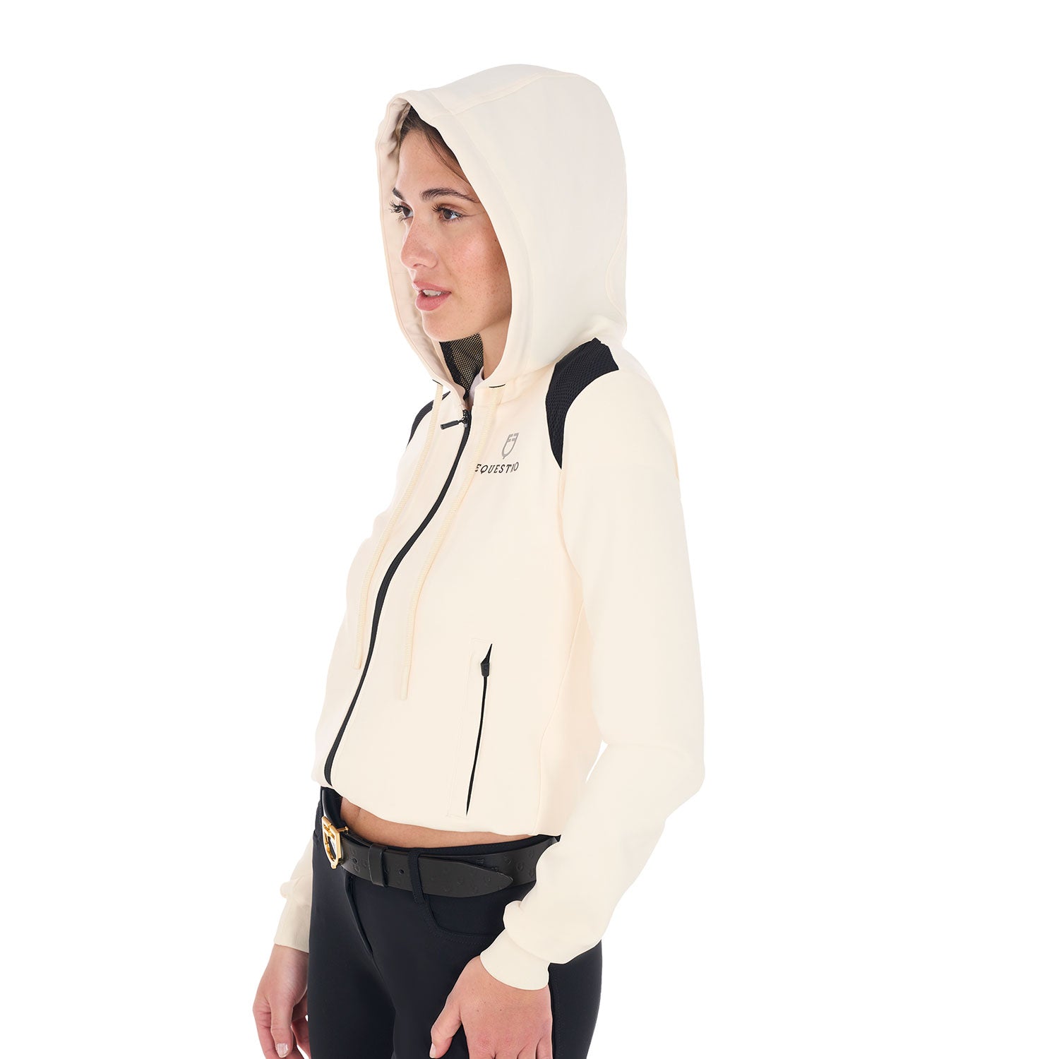 Felpa Donna Cropped con Cappuccio – Stile Sportivo e Comfort | El Gaucho Sport