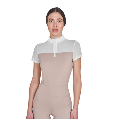Polo donna da allenamento in mesh
