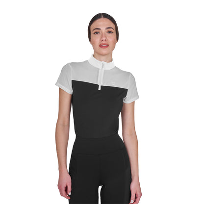 Polo donna da allenamento in mesh