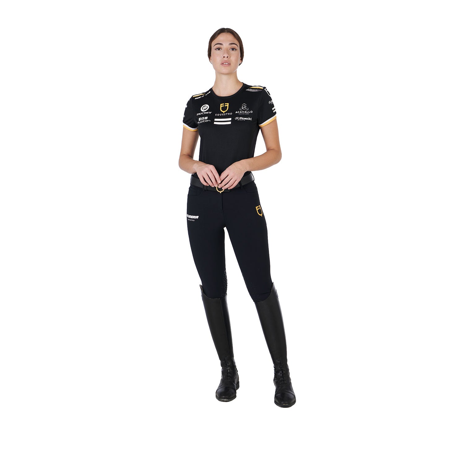 T-shirt Donna Mezza Manica in Tessuto Tecnico - Comfort e Stile per l'Allenamento | El gaucho sport