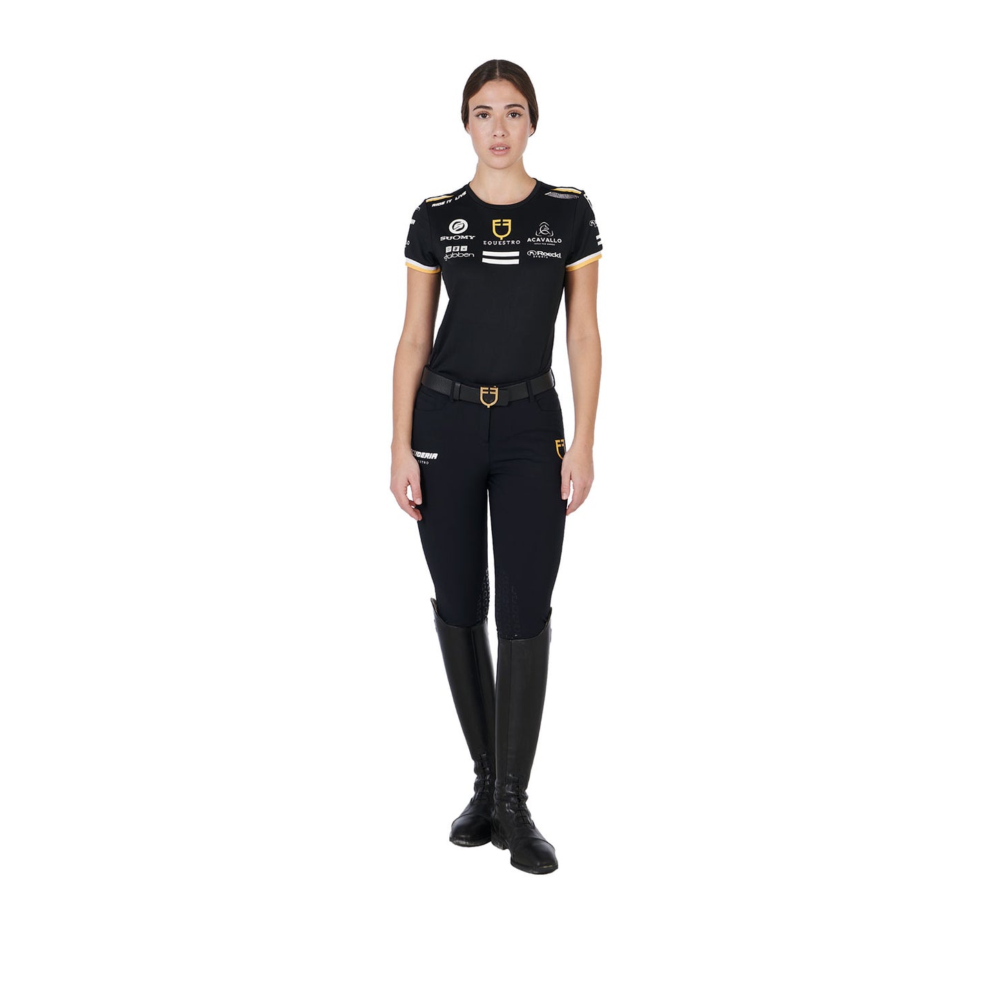 T-shirt Donna Mezza Manica in Tessuto Tecnico - Comfort e Stile per l'Allenamento | El gaucho sport