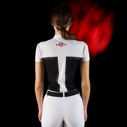 Polo Donna Slim Fit da Concorso – Equestro Ridertechnology | El Gaucho Sport