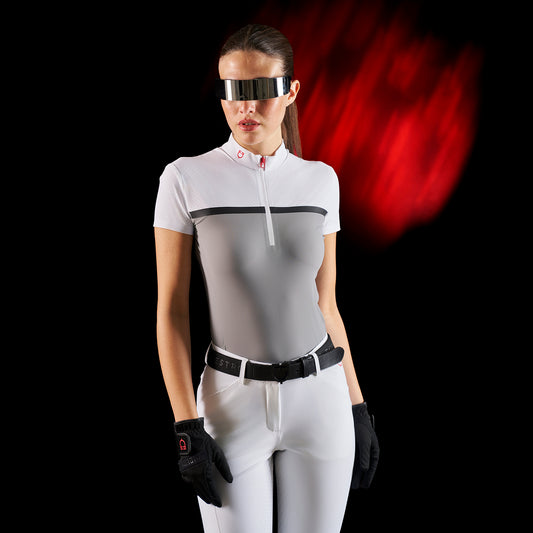 Polo Donna Slim Fit da Concorso – Equestro Ridertechnology | El Gaucho Sport