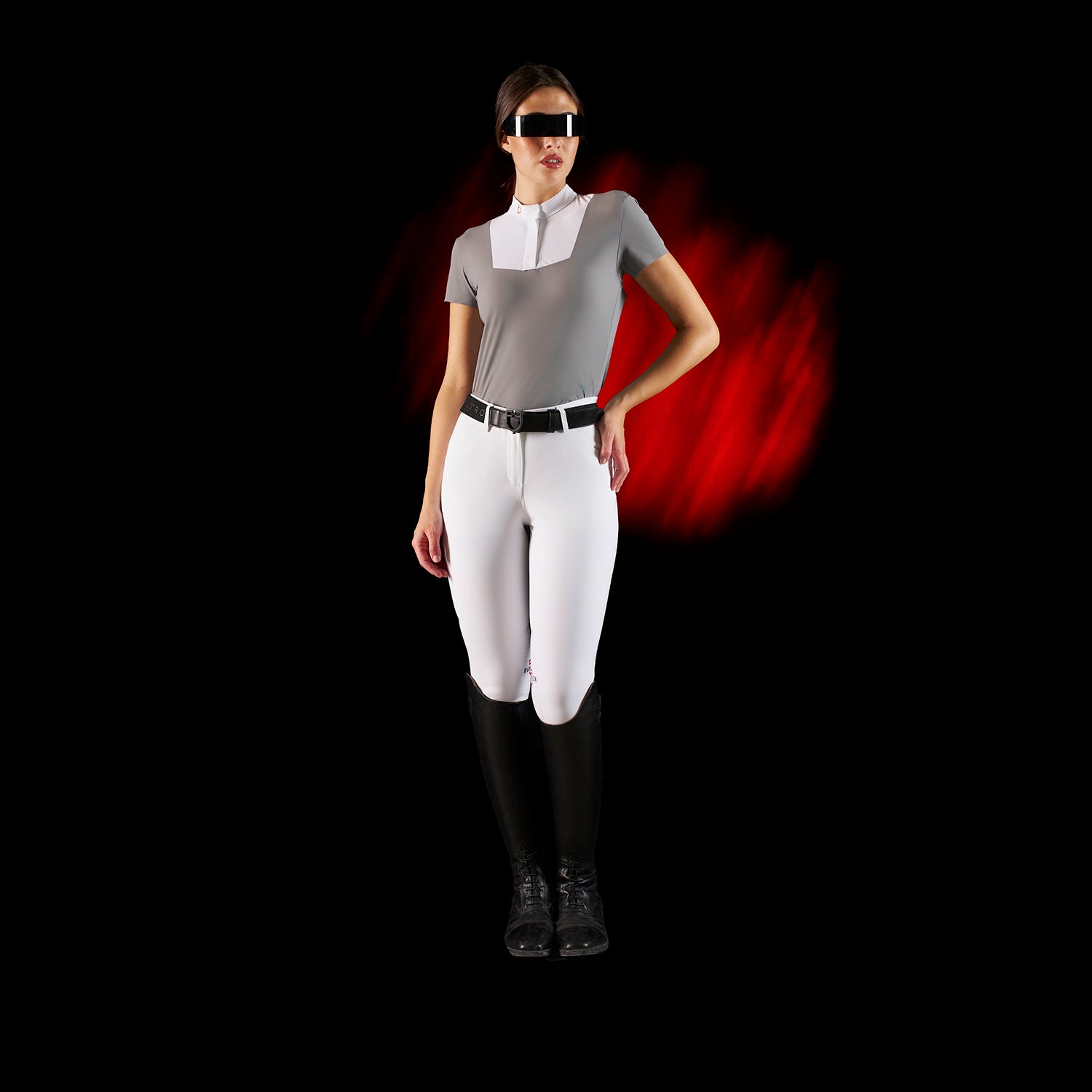 Polo Donna Slim Fit da Concorso – Equestro Ridertechnology | El Gaucho Sport