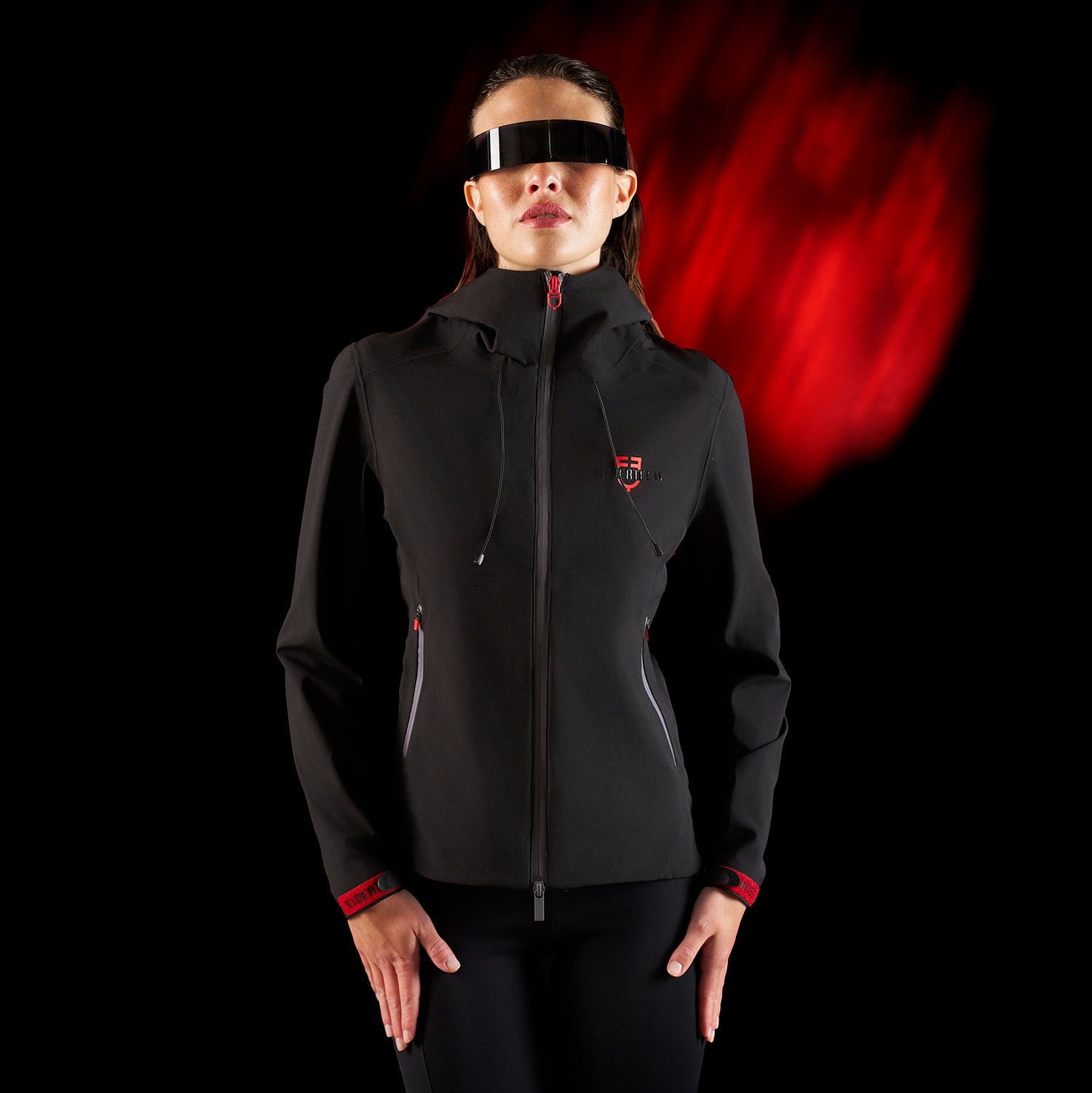 Guscio Softshell Donna Impermeabile con Cappuccio – Equestro Ridertechnology | El Gaucho Sport